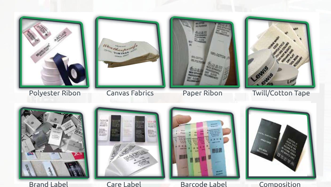 Printed, Care & Barcode Labels